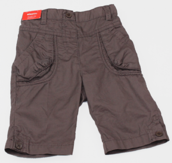 Esprit -Twill - Capri-Hose mit innenliegendem verstellbaren Gummizug